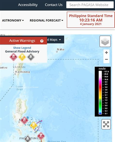 pagasa pst